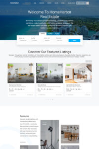 HomeHarbor Real Estate Website Demo